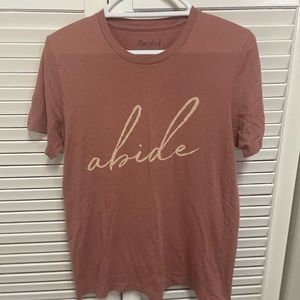Crazy Cool Threads Abide shirt